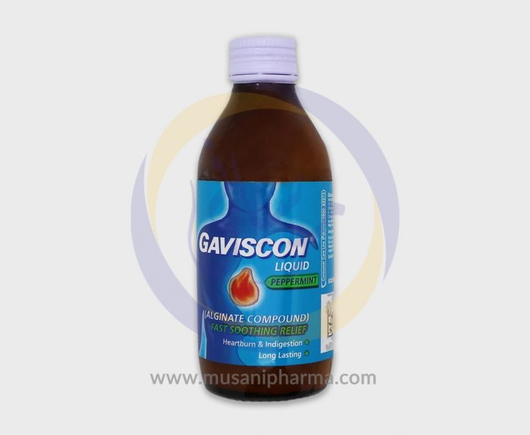 Gaviscon Syrup Reckitt Benckiser Musani Pharma Nutraceuticals