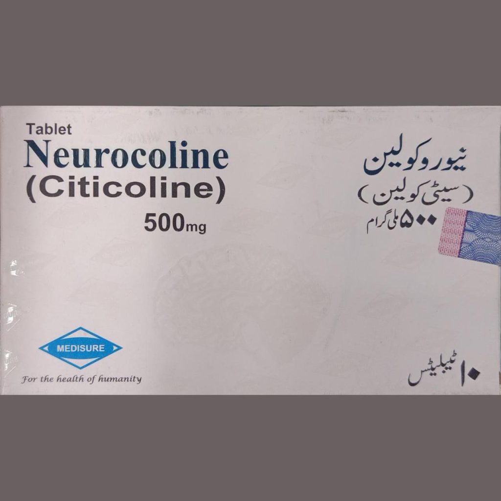 Neurocoline 500mg Caps (Citicoline) - Medisure