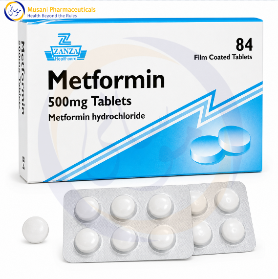 Metformin 500mg Tablet (Metformin,hydrochloride)