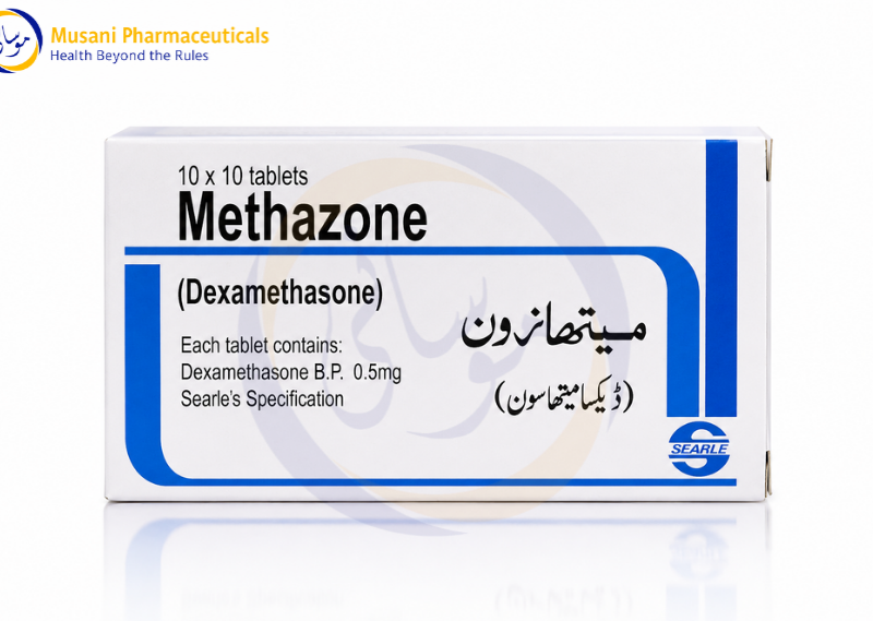 Methazone Tab (Dexamethasone) - Semos Pharmaceuticals