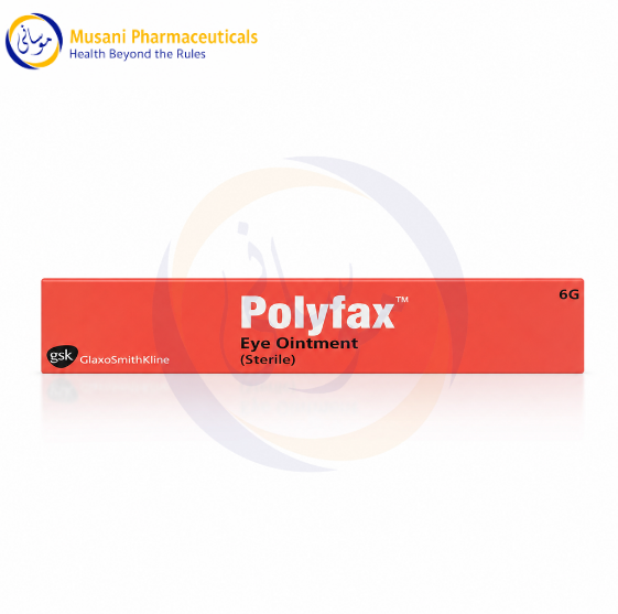 Polyfax Eye Ointment 6g (Polymyxin B , Bacitracin) - GSK