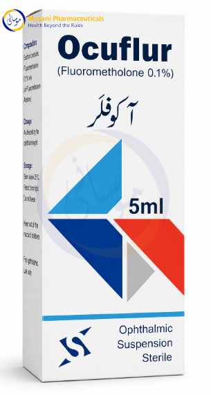 Ocuflur Eye Drops 5ml (Fluoromethalone) - sante (private) limited