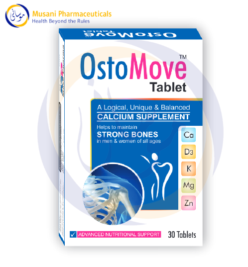 OstoMove Tablets (calcium) - Move pharma karachi