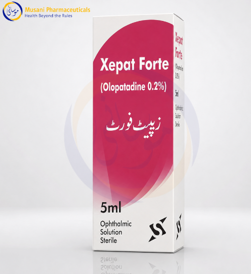 Xepat Forte Eye Drops 5ml (Olopatadine HCl) - sante (private) limited