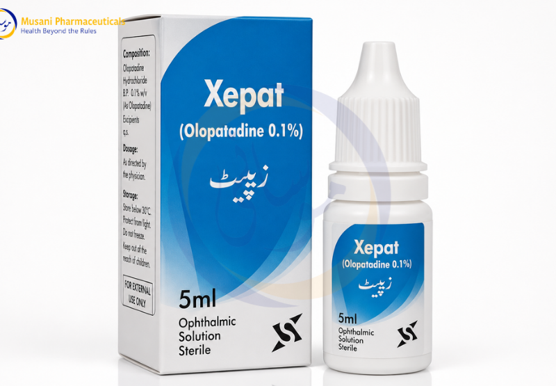Xepat Eye Drops 5ml (Olopatadine HCl) - sante (private) limited